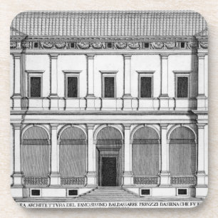 Dessous-de-verre Palazzo Chigi sur le Lungara, Rome, de 'Palazzi