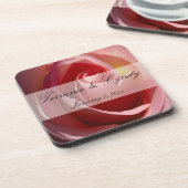 Dessous-de-verre Pale Moon Rose Mariage personnel (Côté gauche)