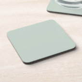 Dessous-de-verre Pale Pastel Mint Vert Couleur Solide Paires À SW64 (Côté gauche)