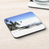 Dessous-de-verre Palmiers exotiques & Plage Paradise (Côté gauche)