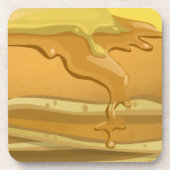 Dessous-de-verre Pancake et sirop d'érable mignon (Devant)