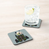 Dessous-de-verre panda argent (Côté Droit)