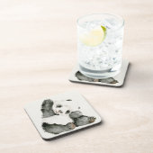 Dessous-de-verre Panda bébé | Cute & Furry (Côté Droit)