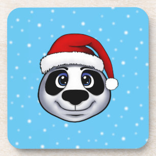 Dessous-de-verre Panda de Noël