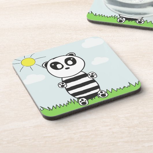 Dessous-de-verre Panda Kids (Côté gauche)