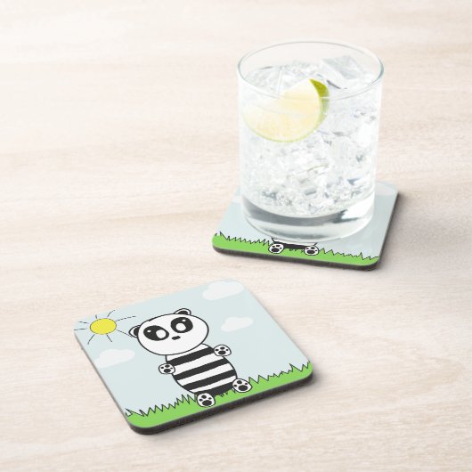 Dessous-de-verre Panda Kids (Côté Droit)