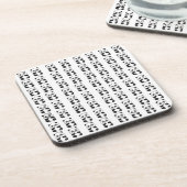 Dessous-de-verre Panda Mignon Mordant (Côté gauche)