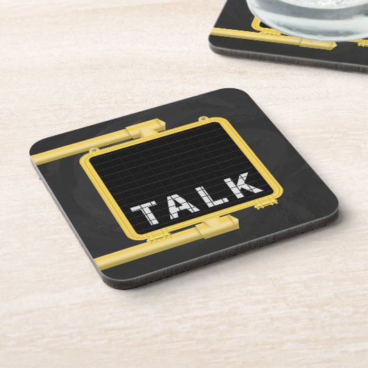 Dessous-de-verre Panneau de signalisation New York Crosswalk (Côté gauche)