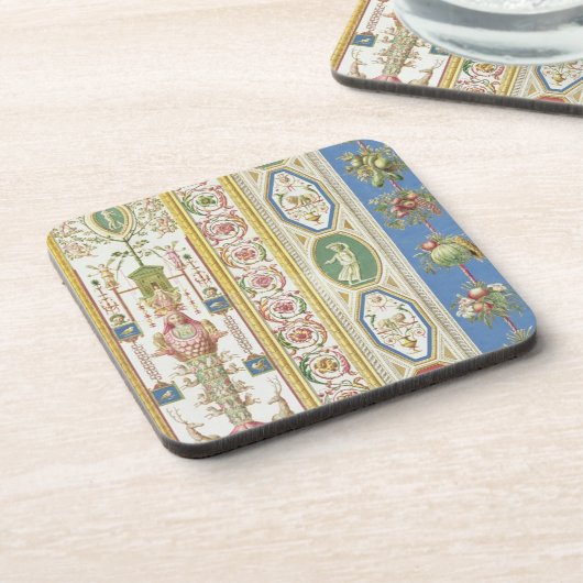 Dessous-de-verre Panneau du bungalow de Raphael à Vatican, engr (Côté gauche)