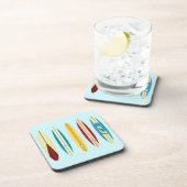 Dessous-de-verre Panneaux vintages (Côté Droit)