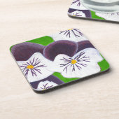 Dessous-de-verre Pansies (Côté gauche)