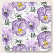 Dessous-de-verre Pansy motif (Devant)