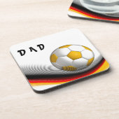 Dessous-de-verre Papa de football (Côté gauche)