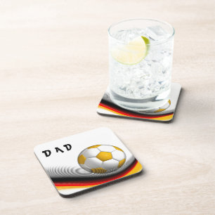 Dessous-de-verre Papa de football