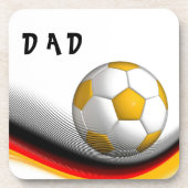 Dessous-de-verre Papa de football (Devant)