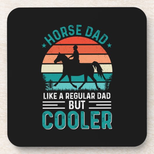 Dessous-de-verre Papa du cheval (Devant)