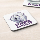 Dessous-de-verre Papa Polar Bear (Côté gauche)
