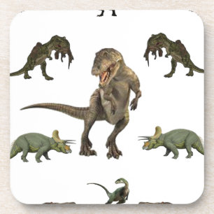 Dessous-de-verre Papier Dinosaure