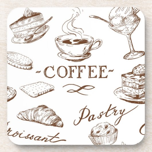 Dessous-de-verre Papier doux (Devant)