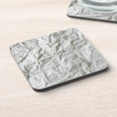 Dessous-de-verre Papier ridé drôle (Côté gauche)