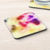 Dessous-de-verre Papier Tissu Coloré (Côté gauche)