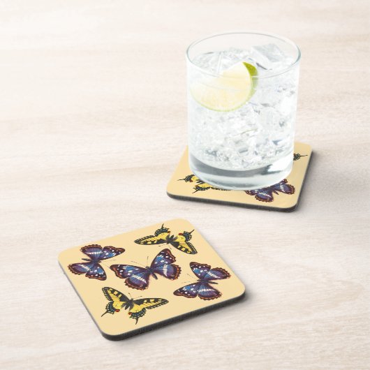 Dessous-de-verre Papillon Antique (Côté Droit)