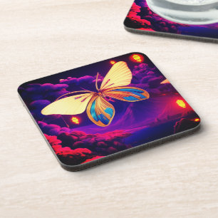 Dessous-de-verre Papillon Artistique