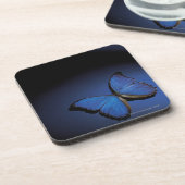 Dessous-de-verre Papillon bleu (Côté gauche)