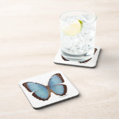 Dessous-de-verre Papillon bleu de Morpho (Côté Droit)