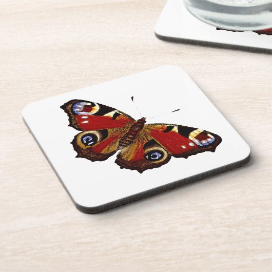 Dessous-de-verre Papillon coloré (Côté gauche)