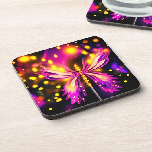 Dessous-de-verre Papillon d'art (Côté gauche)