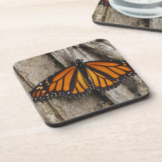 Dessous-de-verre Papillon de monarque (Côté gauche)