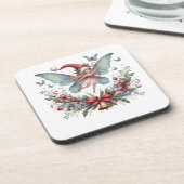 Dessous-de-verre Papillon de Noël (Côté gauche)