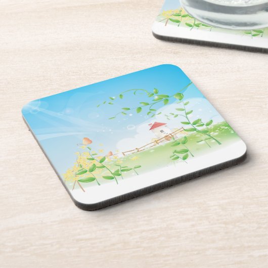 Dessous-de-verre Papillon du pays (Côté gauche)