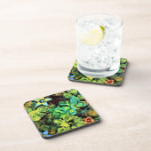 Dessous-de-verre Papillon et fleur Rodilius ensemble de dessous de (Côté Droit)