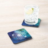 Dessous-de-verre papillon fleur de vie (Côté Droit)