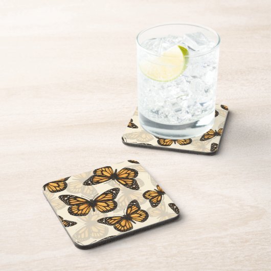 Dessous-de-verre Papillon monarque (Côté Droit)