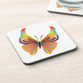 Dessous-de-verre Papillon peint (Côté gauche)