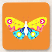 Dessous-de-verre Papillon PopArt (Devant)