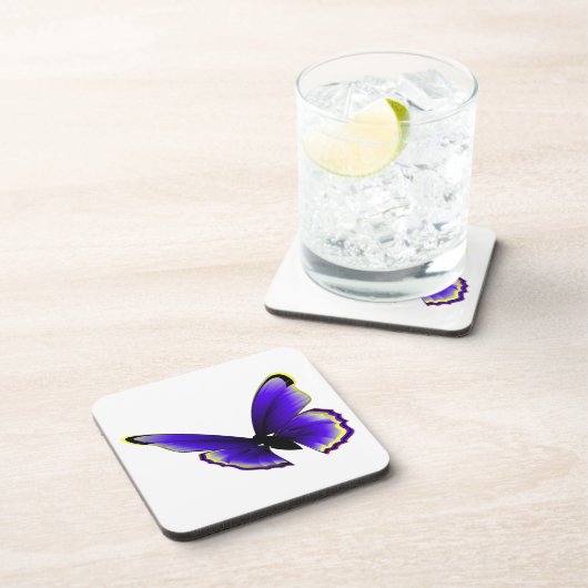 Dessous-de-verre Papillon pourpre (Côté Droit)