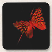Dessous-de-verre Papillon rouge (Devant)