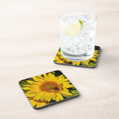 Dessous-de-verre Papillon sur tournesol (Côté Droit)