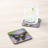Dessous-de-verre Papillon sur Violet (Côté Droit)