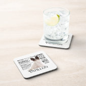 Dessous de verre Papillon Traits (Côté Droit)