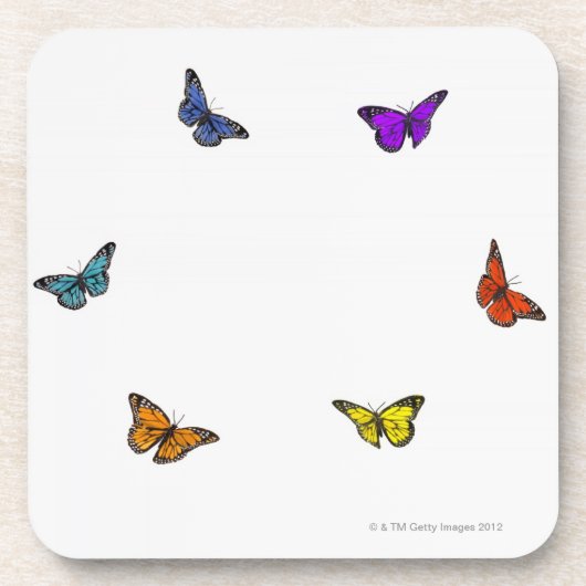 Dessous-de-verre Papillons de vol (Devant)