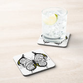 Dessous-de-verre Papillons en dentelle noire 5 (Côté Droit)