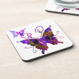 Dessous-de-verre Papillons Imaginaires