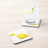 Dessous-de-verre Papillons jaunes simples (Côté Droit)