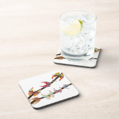 Dessous-de-verre Papillons sur une branche (Côté Droit)