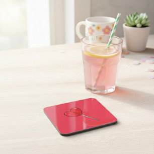 Dessous-de-verre Pâque à boisson Lollipop